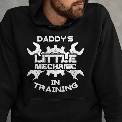 Best Mechanic Life Shirt, Funny Mechanic UnisexT-Shirt/Hoodie/Sweatshirt HLT00 - Kids Daddys Little Mechanic in Training Boys Girls Kids Toddler T-Shirt