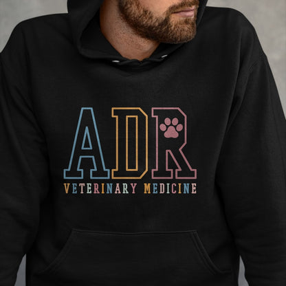 Best Doctor Shirt, Funny Doctor UnisexT-Shirt/Hoodie/Sweatshirt HLT00 - ADR Doctor of Veterinary Medicine Sweater, Funny Vet Tech T-Shirt