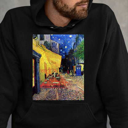 Best Doctor Shirt, Funny Doctor UnisexT-Shirt/Hoodie/Sweatshirt HLT00 - Cafe Terrace at Night Doctor Visit T-Shirt