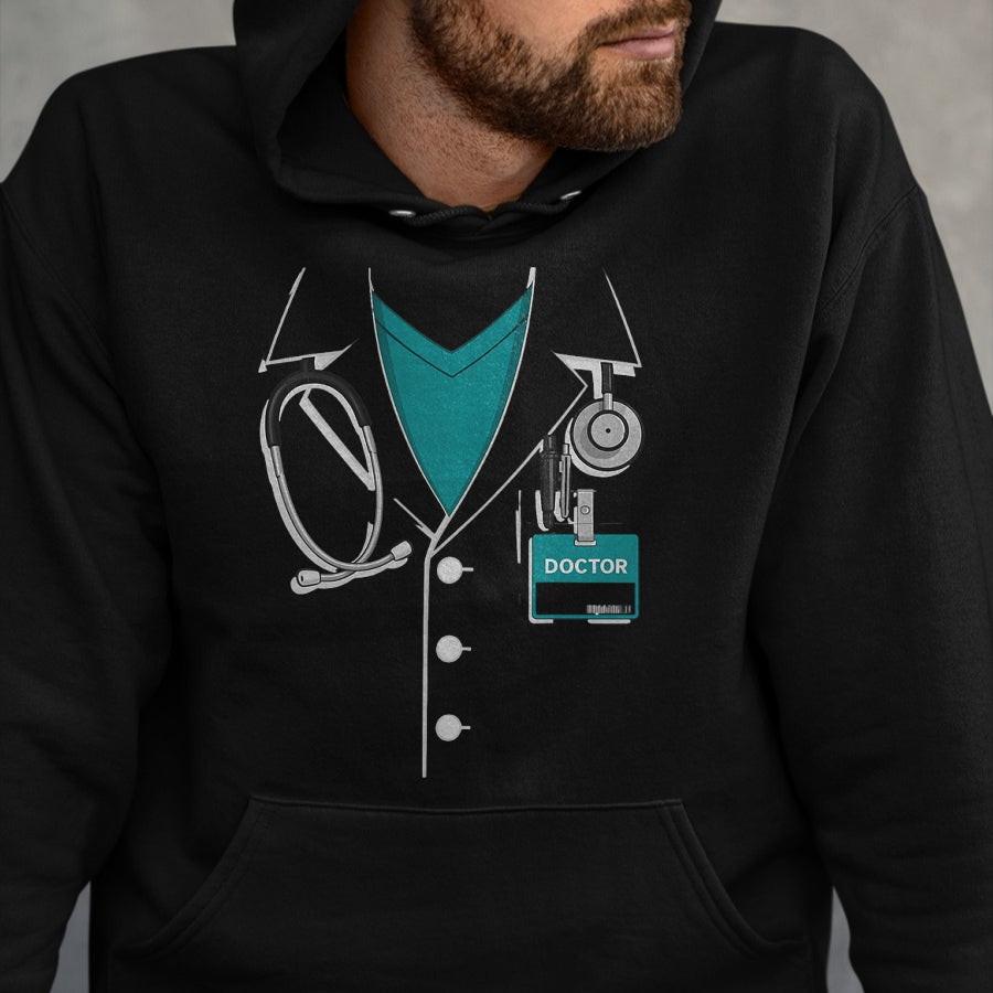 Best Doctor Shirt, Funny Doctor UnisexT-Shirt/Hoodie/Sweatshirt HLT00 - Doctor White Lab Coat  Halloween Costume T-Shirt T-Shirt