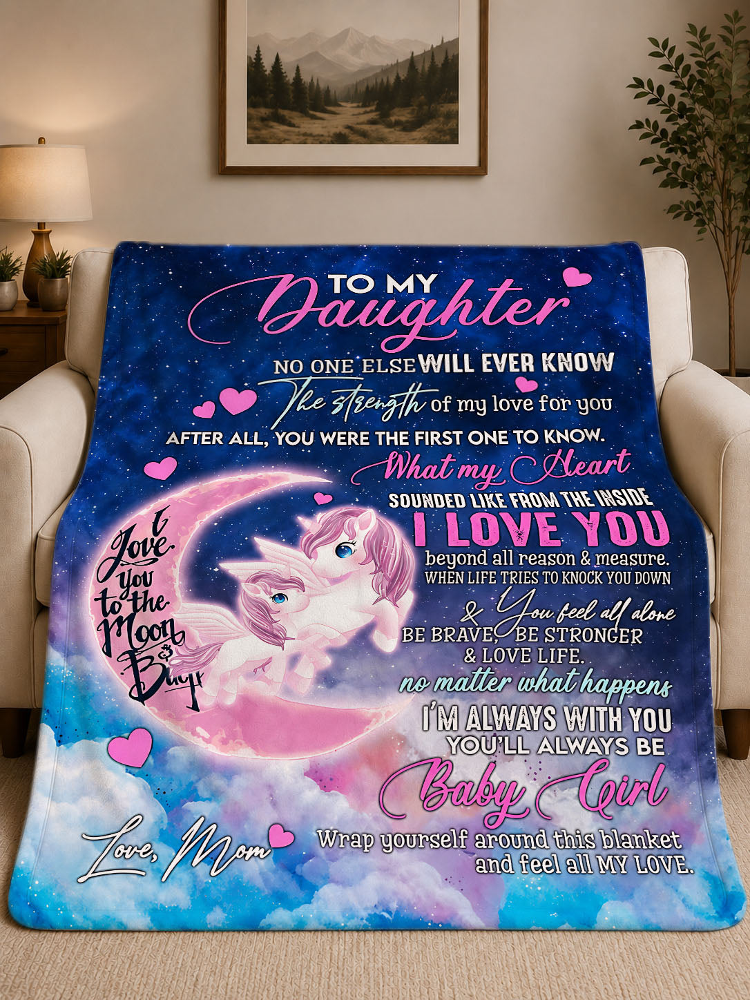 Special Gift For Daughter - From Mom (SKU2609-315)