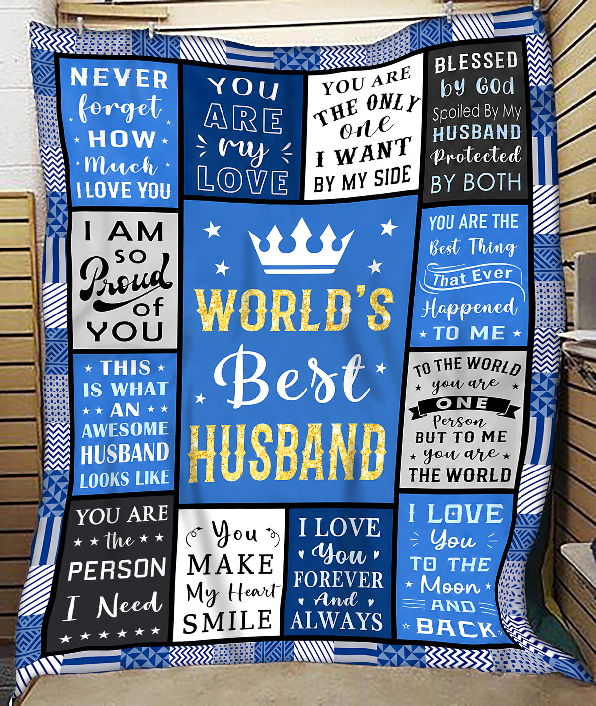 Perfect Gift Blanket For My Husband From Wife (SKU2605-117)