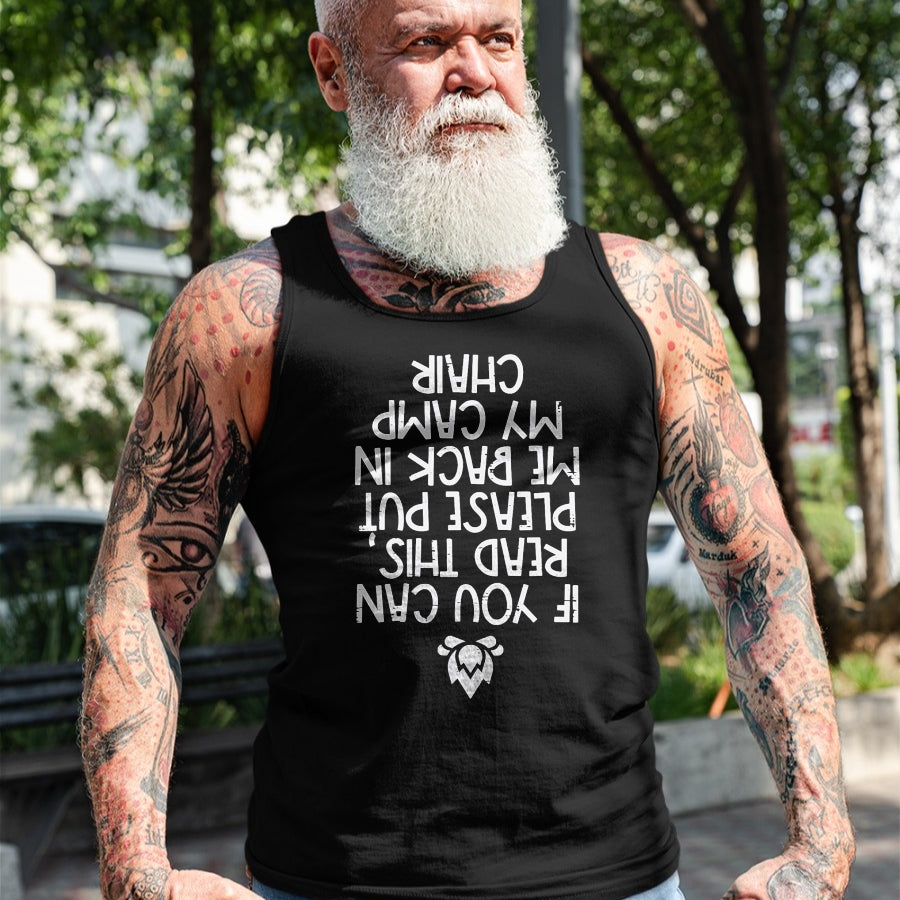 Funny Camping Shirt, Gift For Camping Lover Unisex T-Shirt/Hoodie/Sweatshirt HLT00 - Camping If You Can Read This Funny Camper Men Women Kids T-Shirt