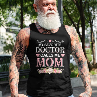 Christmas Shirts for Family, Funny christmas shirts, Christmas Unisex T-Shirt/Hoodie/Sweatshirt HLT00 - Doctor Calls Me Mom Medical School Students T-Shirt