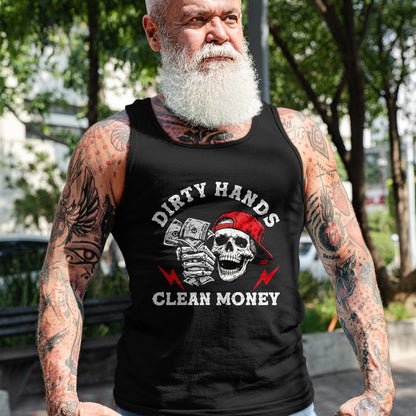 Best Mechanic Life Shirt, Funny Mechanic UnisexT-Shirt/Hoodie/Sweatshirt HLT00 - Mechanic Dirty Hands Clean Car Money Automotive Men Women T-Shirt (1)