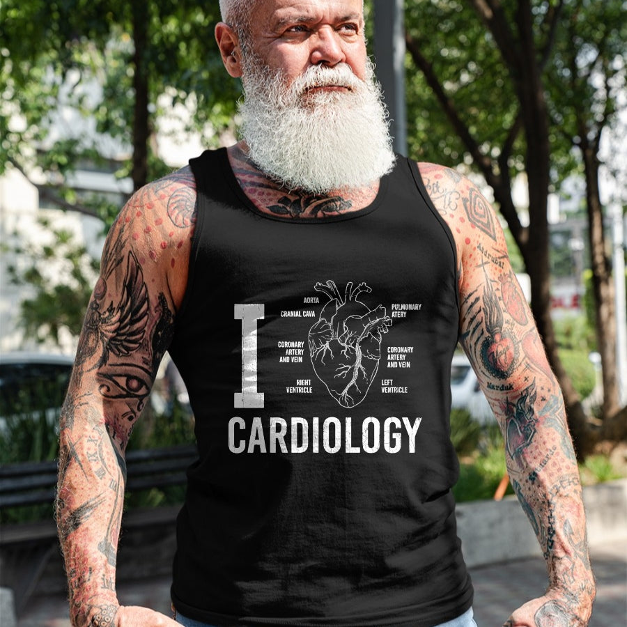 Best Doctor Shirt, Funny Doctor UnisexT-Shirt/Hoodie/Sweatshirt HLT00 - I Heart Funny Cardiologist Cardiology Graphic T-Shirt