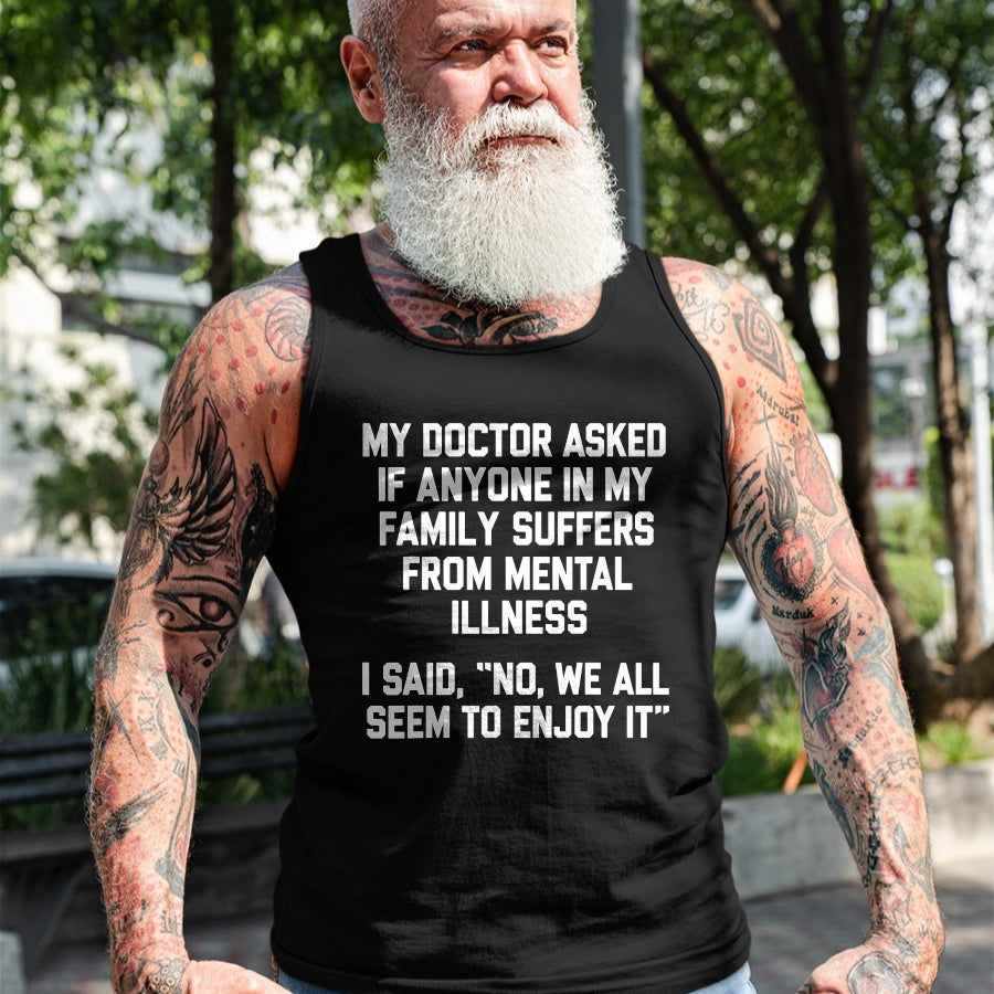 Best Doctor Shirt, Funny Doctor UnisexT-Shirt/Hoodie/Sweatshirt HLT00 - Funny Family Mental Health Doctor Joke T-Shirt