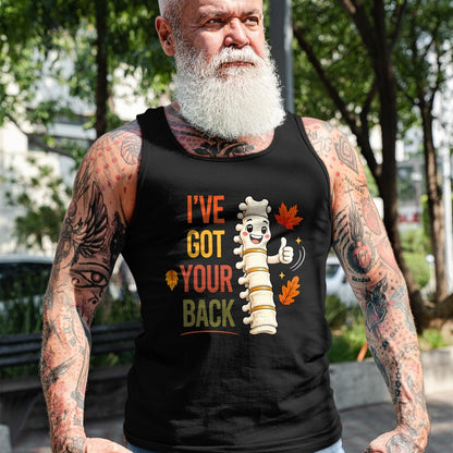 Best Doctor Shirt, Funny Doctor UnisexT-Shirt/Hoodie/Sweatshirt HLT00 - I've Got Your Back Spine Adjustment Chiropractor Fall Autumn T-Shirt