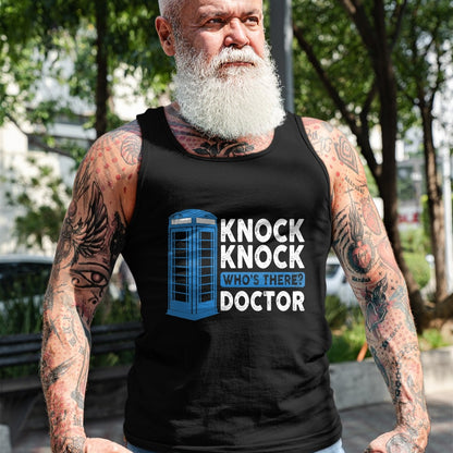 Best Doctor Shirt, Funny Doctor UnisexT-Shirt/Hoodie/Sweatshirt HLT00 - Hilarious Humor Knock Knock Doctor Funny Knock Who_s There T-Shirt