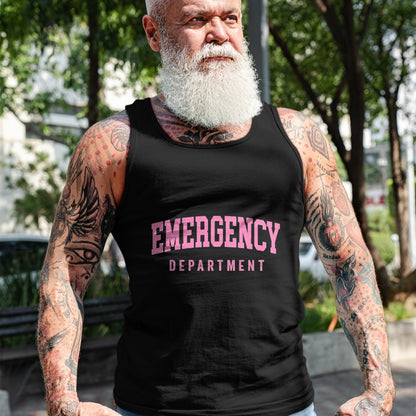 Best Doctor Shirt, Funny Doctor UnisexT-Shirt/Hoodie/Sweatshirt HLT00 - ER Nurses Emergency Department Nurses ER Doctor Retro Pink T-Shirt, Men, Black, 3X-Large