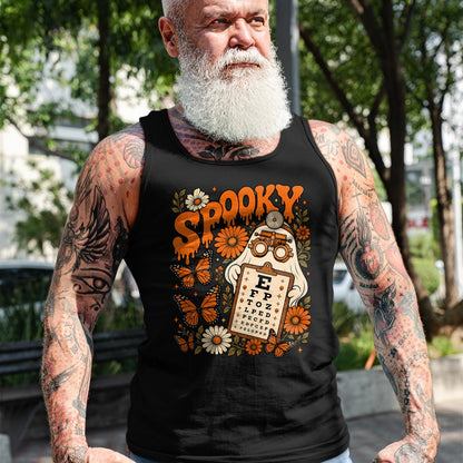 Best Doctor Shirt, Funny Doctor UnisexT-Shirt/Hoodie/Sweatshirt HLT00 - Spooky Ghost Boo Vision Squad Optometrist Halloween Eye Dr T-Shirt