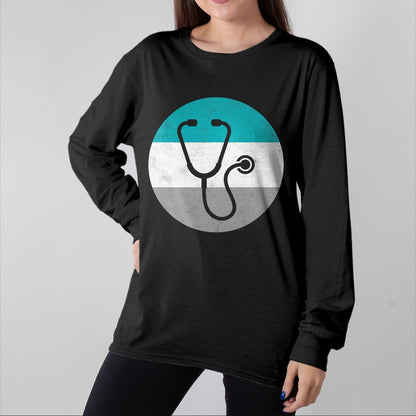 Best Doctor Shirt, Funny Doctor UnisexT-Shirt/Hoodie/Sweatshirt HLT00 - Stethoscope Retro Doctor Gift for Men Women Boys & Girls T-Shirt