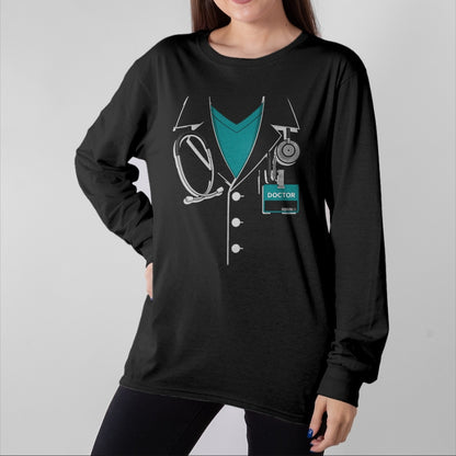 Best Doctor Shirt, Funny Doctor UnisexT-Shirt/Hoodie/Sweatshirt HLT00 - Doctor White Lab Coat  Halloween Costume T-Shirt T-Shirt