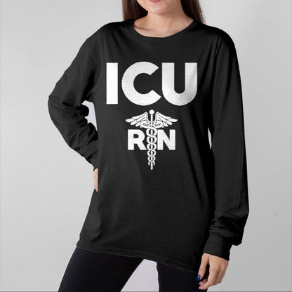 Best Doctor Shirt, Funny Doctor UnisexT-Shirt/Hoodie/Sweatshirt HLT00 - ICU Registered Nurse Intensive Care Unit RN Staff Shirt T-Shirt, Men, Black, 3X-Large