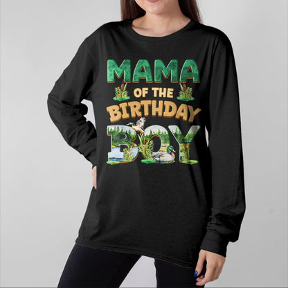 Gift for Dad Shirt, Funny Dad Unisex T-Shirt/Hoodie/Sweatshirt HLT00 – Mom Dad Mama Birthday Boy One Lucky Duck 1st First Family T-Shirt
