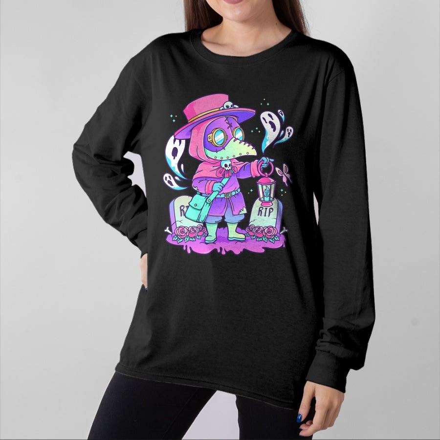 Best Doctor Shirt, Funny Doctor UnisexT-Shirt/Hoodie/Sweatshirt HLT00 - Pastel Goth Cute Creepy Plague Doctor Kawaii Menhera Wiccan T-Shirt Small