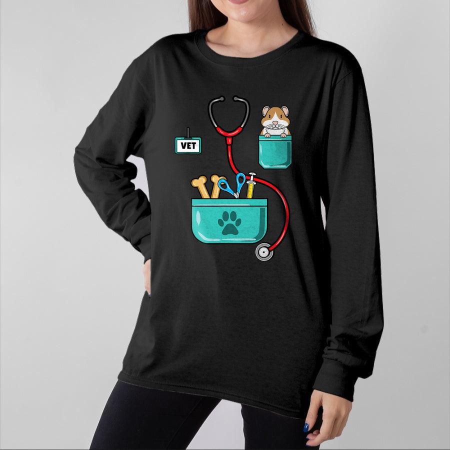 Best Doctor Shirt, Funny Doctor UnisexT-Shirt/Hoodie/Sweatshirt HLT00 - Veterinarian Costume Halloween T-Shirt
