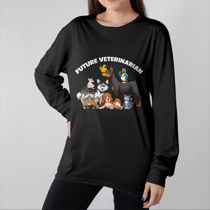 Best Doctor Shirt, Funny Doctor UnisexT-Shirt/Hoodie/Sweatshirt HLT00 - Future Veterinarian Gifts for Kids Boy Girl Vet Assistant T-Shirt