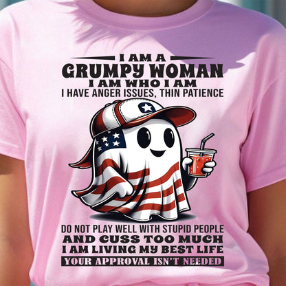 GRUMPY WOMEN IN USA - BIRTHDAY GIFT FOR WOMEN - TRNN00 (SKU-NTTD-GWUS)