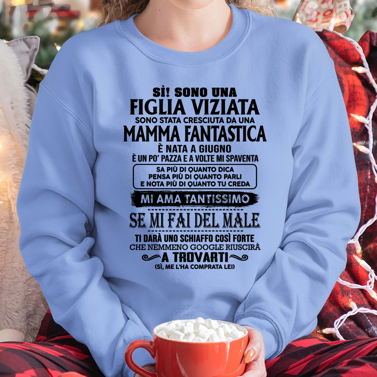 GIUGNO - Fantastica mamma - Maglietta per il figlia dalla mamma - ITA/TRNN06 (SKU2605-262-06)