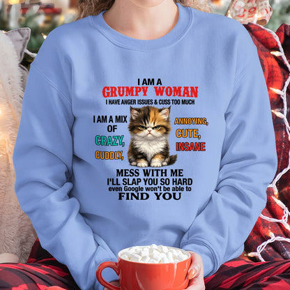 I AM A GRUMPY WOMAN - Birthday T Shirt For Woman - TRNN00 (SKU2604-118-00)