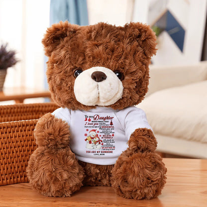 Gift for Daughter From Mom - Teddy Bear