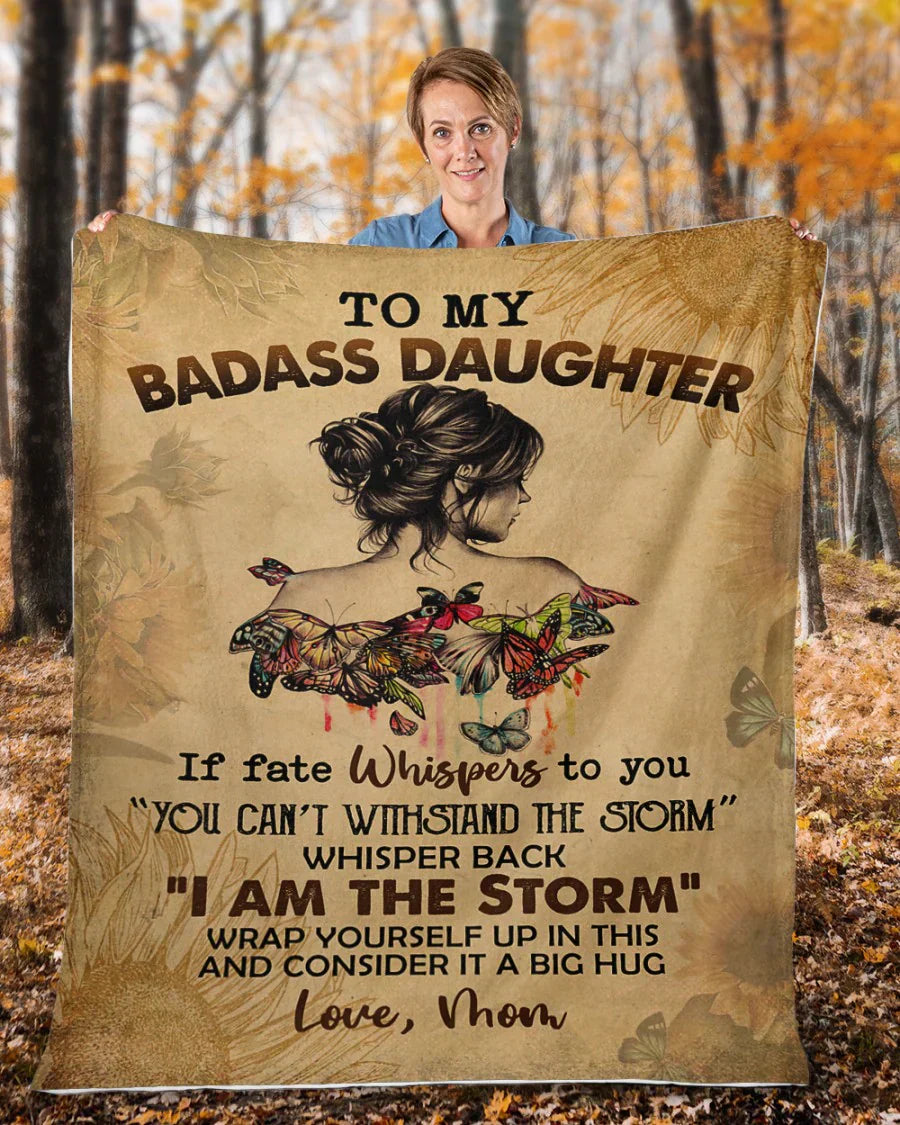 Special Gift For Your Daughter Blanket - From Mom