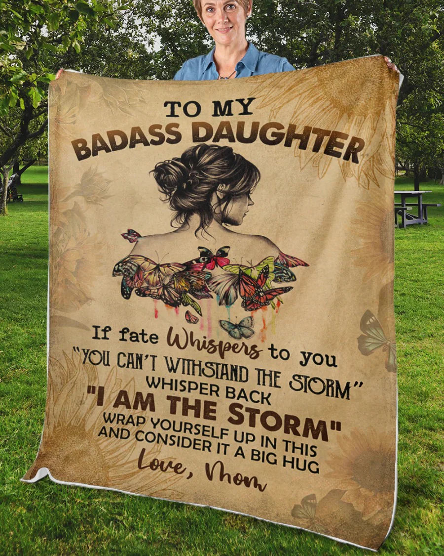 Special Gift For Your Daughter Blanket - From Mom