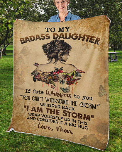 Special Gift For Your Daughter Blanket - From Mom