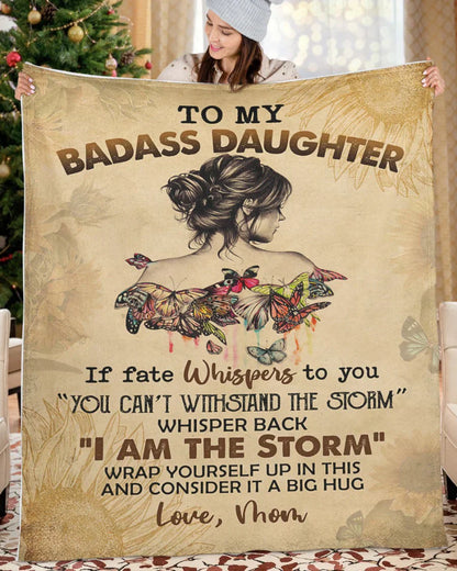 Special Gift For Your Daughter Blanket - From Mom