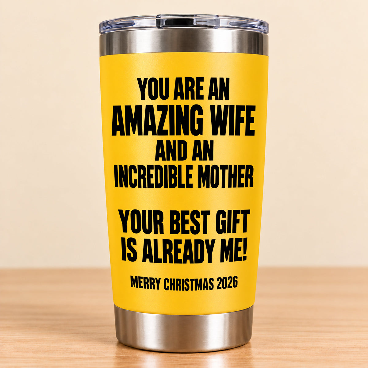 You Are An Amazing wife - Tumbler Christmas Gift 2026 - TRNN00 (SKU3D2610-945)