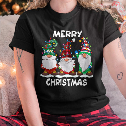 Merry Christmas Gnomes Xmas Family Men Women T-Shirt - Christmas Unisex T-Shirt/Hoodie/Sweatshirt - TRNN00