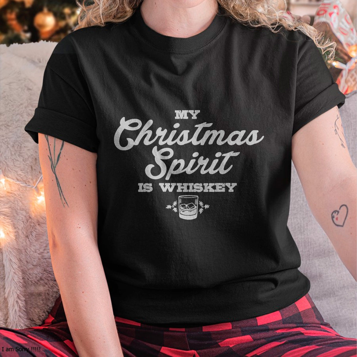 Funny Christmas Drinking Shirt Whiskey Liquor Drinker Saying T-Shirt - Christmas Unisex T-Shirt/Hoodie/Sweatshirt - TRNN00