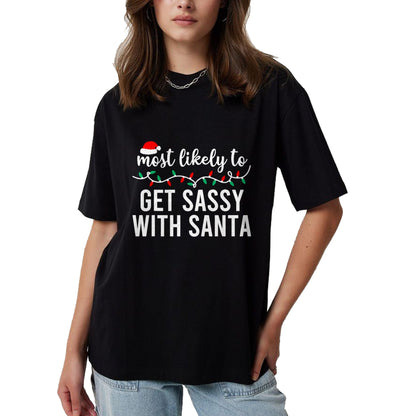 Most Likely To Christmas Shirt Matching Family Pajamas Funny T-Shirt - Christmas Unisex T-Shirt/Hoodie/Sweatshirt - TRNN00