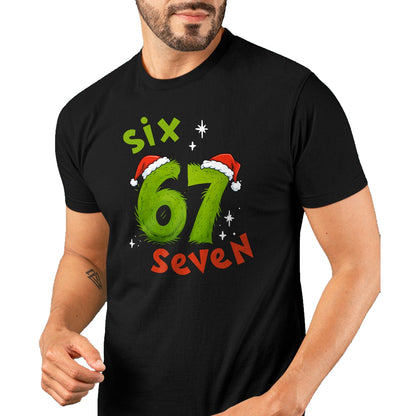 67 Meme Six Seven for Kids Women Men Boys Girls Christmas T-Shirt - Christmas Unisex T-Shirt/Hoodie/Sweatshirt - TRNN00
