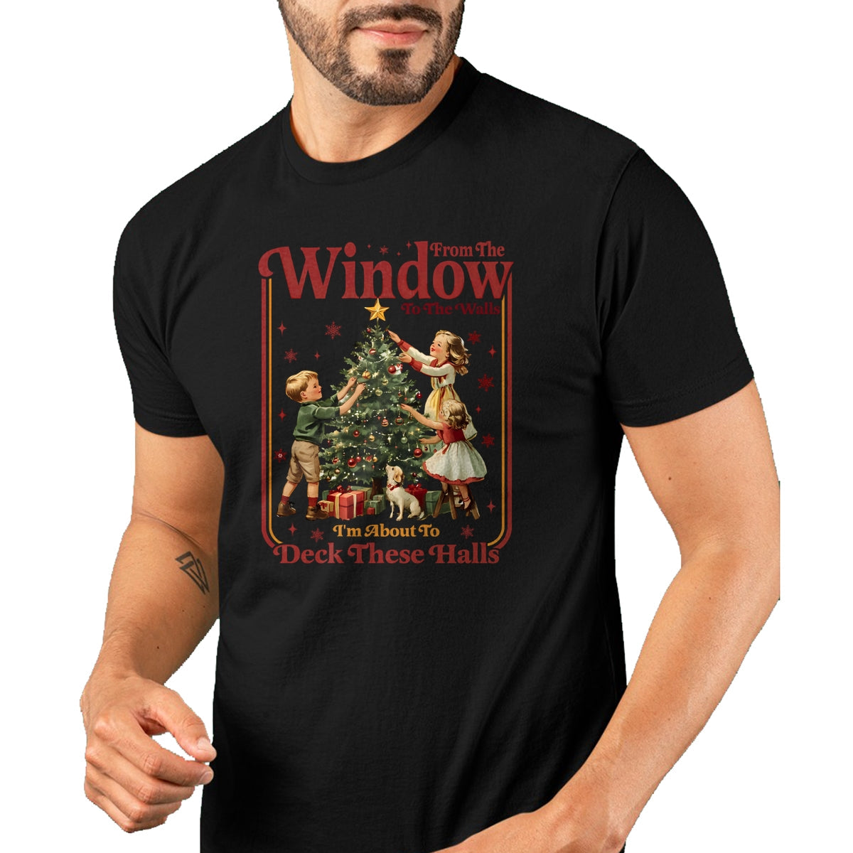 From The Windows To The Walls I'm About To Deck These Halls Sweatshirt - Christmas Unisex T-Shirt/Hoodie/Sweatshirt - TRNN00