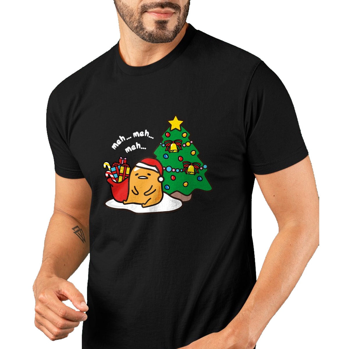 Gudetama Christmas Tree Hoodie Sweatshirt Pullover Hoodie - Christmas Unisex T-Shirt/Hoodie/Sweatshirt - TRNN00