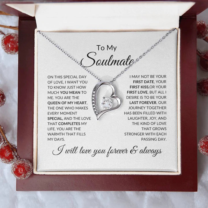 GIFT TO MY SOULMATE - Forever Love Necklace