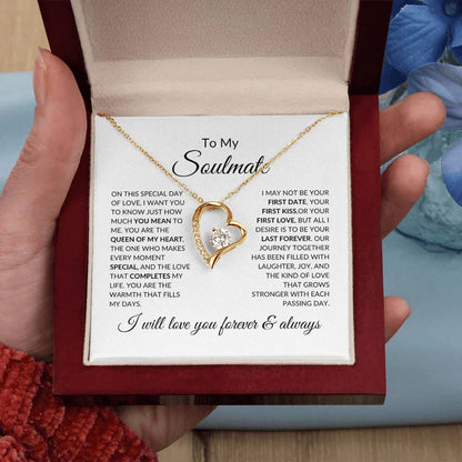 GIFT TO MY SOULMATE - Forever Love Necklace