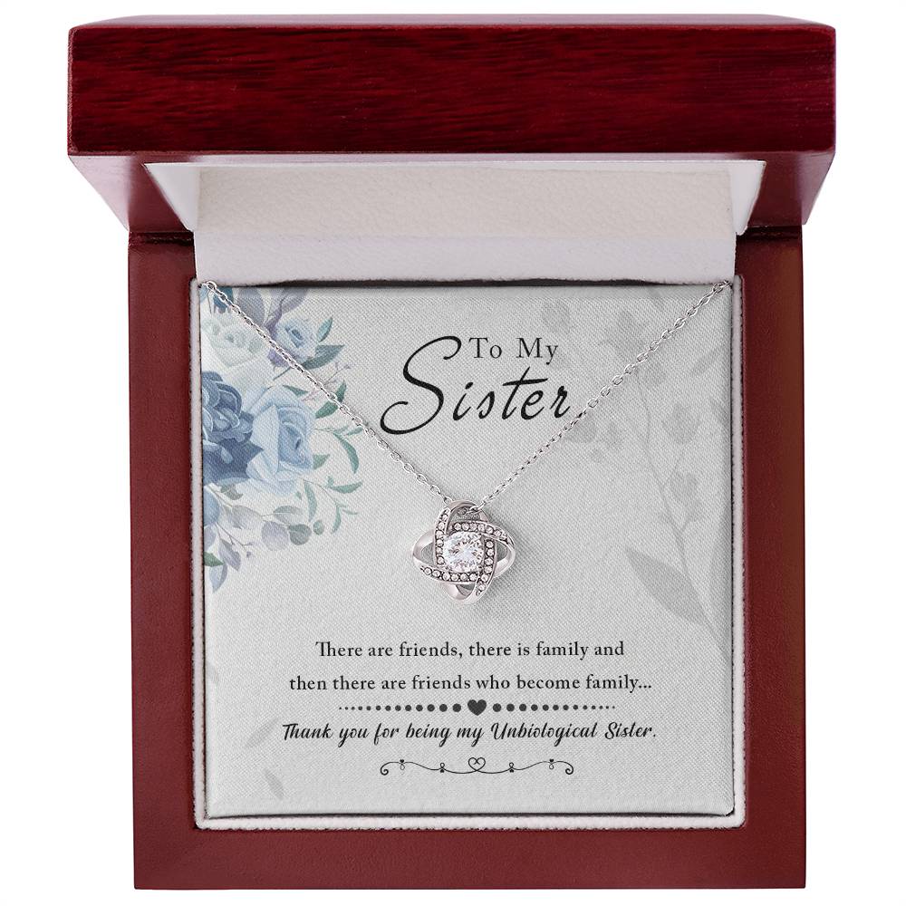 For My Sister - Premium Love Knot Necklace