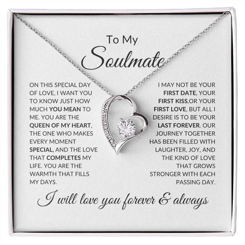GIFT TO MY SOULMATE - Forever Love Necklace