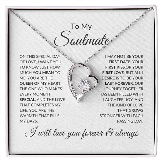 GIFT TO MY SOULMATE - Forever Love Necklace