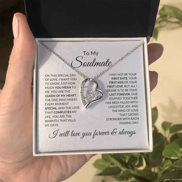 GIFT TO MY SOULMATE - Forever Love Necklace