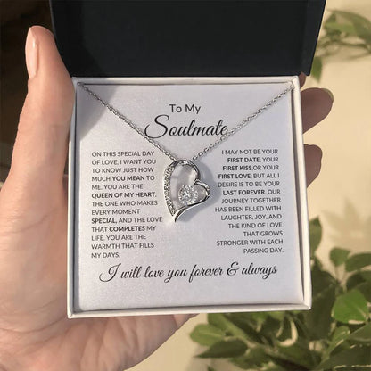 GIFT TO MY SOULMATE - Forever Love Necklace