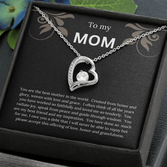 GIFT TO MY MOM - Forever Love Necklace