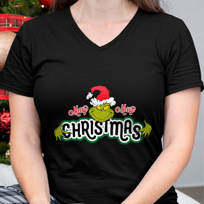 Christmas Shirts for Family, Funny christmas shirts, Christmas Unisex T-Shirt/Hoodie/Sweatshirt HLT00 - Dr. Seuss Grinch Hugs Christmas Short Sleeve T-shirt