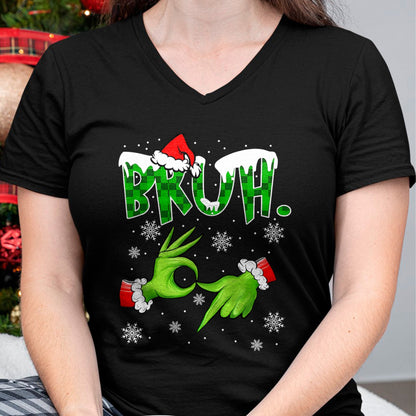 Bruh 67 Six Seven 6 7 Meme Christmas Funny Gen Alpha Slang T-Shirt  - Christmas Unisex T-Shirt/Hoodie/Sweatshirt - TRNN00