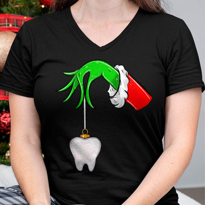 Christmas Shirts for Family, Funny christmas shirts, Christmas Unisex T-Shirt/Hoodie/Sweatshirt HLT00 - Christmas Tooth Dentist Dental Assistant Teeth Xmas Pajamas T-Shirt