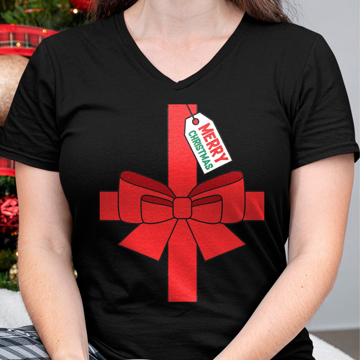 Christmas Shirts for Family, Funny christmas shirts, Christmas Unisex T-Shirt/Hoodie/Sweatshirt HLT00 - Funny DIY Christmas Present Costume T-Shirt