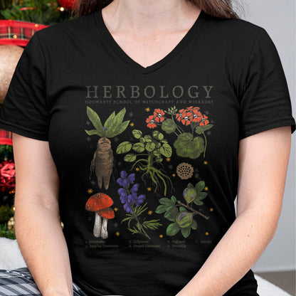 Christmas Shirts for Family, Funny christmas shirts, Christmas Unisex T-Shirt/Hoodie/Sweatshirt HLT00 - Harry Potter Herbology Plants Short Sleeve T-Shirt
